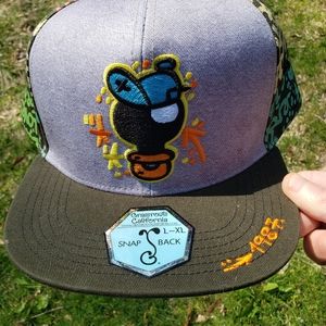 Grassroots California black pacifier hat